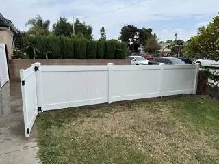 Vinyl Fence