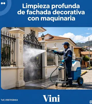 Limpieza de fachadas Quito Tenis