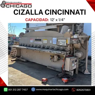 CIZALLA CINCINNATI 12' x 1/4"