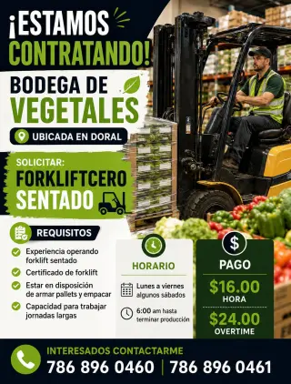 📢INICIO INMEDIATO EN WAREHOUSE