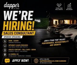 Automotive Salesperson / Sales Consultant (Spanish Speaking)