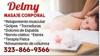 Sobadora y terapista Delmy