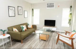 Fully furnished 2 bed, 2 bath house