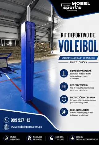 Kit de entrenamiento de voley / mobel sports