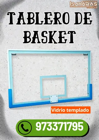 TABLEROS DE BASQUET DE ALTA CALIDAD- ISAYRAS GROUP