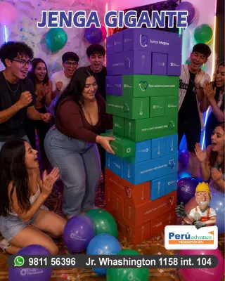 Juego de Jenga de Espuma
