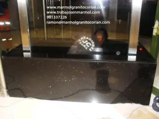 Granito Negro Galaxy elegancia etena