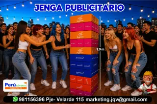 Juego de Jenga de Espuma