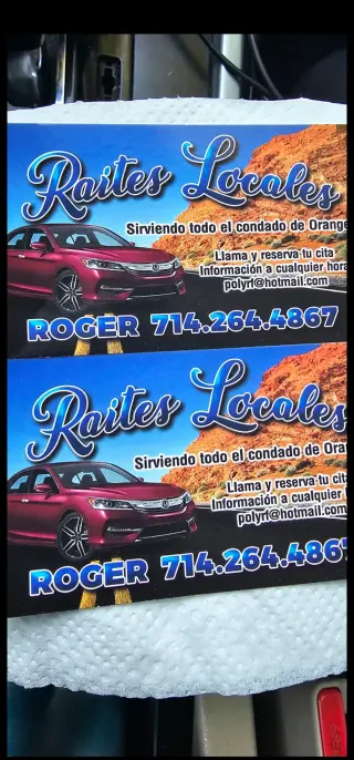 RAITES LOCALES