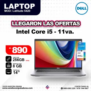 Laptop DELL Core i5 - 11va / 5420