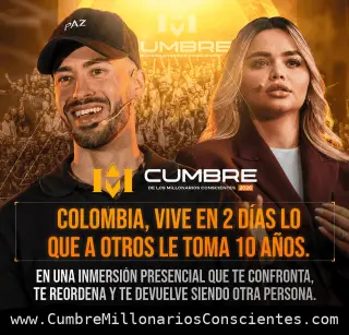 Cumbre de los Millonarios Conscientes 2026 - Transforma Tu Vida - Entradas 3x1