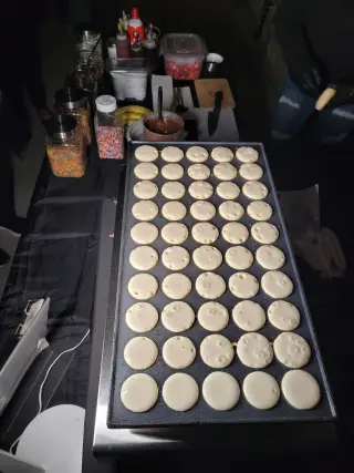 The Reyna's mini pancakes