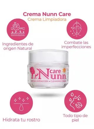 Nunncare Crema Limpiadora 100% Original