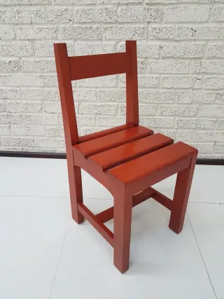 Silla Victoria Asiento de Madera
