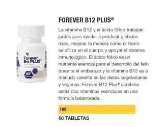 Suplemento B12 y ácido fólico