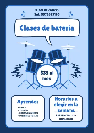 CLASES DE BATERIA