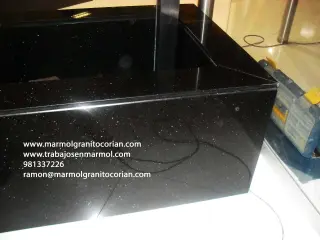 Granito Negro Galaxy elegancia etena