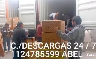 C./ DESCARGAS 24 / 7 CONTAINER