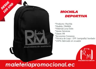 Maletas y Mochilas personalizadas 2026