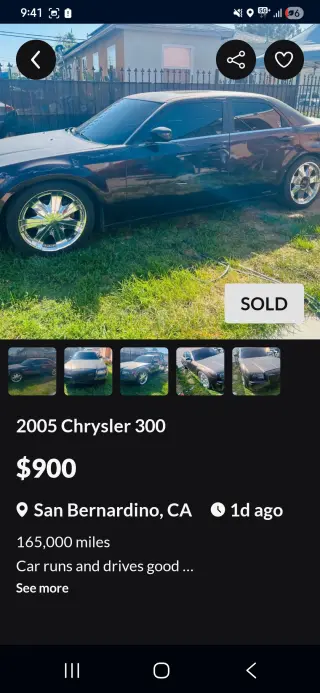 Good car my loss you're gain
