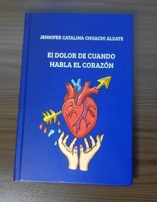 LIBRO DE POESÍA: “EL DOLOR DE CUANDO HABLA EL CORAZÓN” DISPONIBLE EN 3 VERSIONES