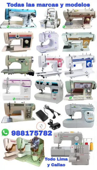 Servicio técnico de máquinas de coser