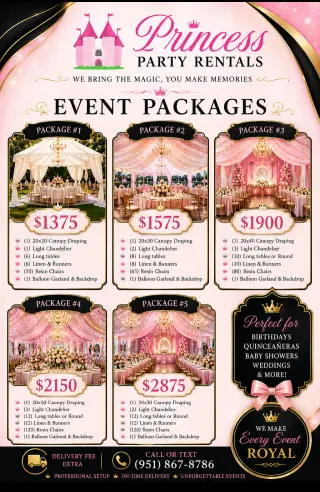 Princess Party Rentals