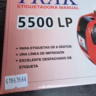 Etiquetadora - 5500  LP (tipo oficedepot)