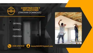 Drywall y taper finishing