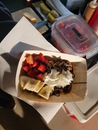 The Reyna's mini pancakes