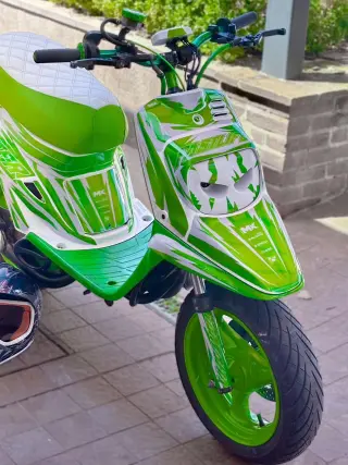 Custom Green Scooter for Sale