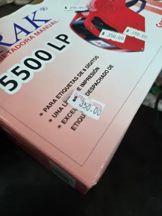Pistola Manual para Etiquetar Precios - TRAK 5500 LP MX