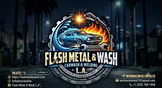 Expres lavado de autos y de primera en Flash Metal & Wash en Los Ángel