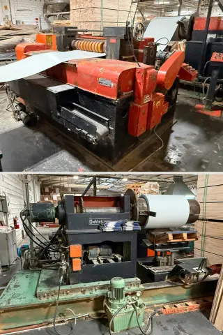 LINEA DE CORTE DAHLSTROM CON CABEZAL DE SLITTER  48" x 20,000 Lbs x Cal. 14 - 24