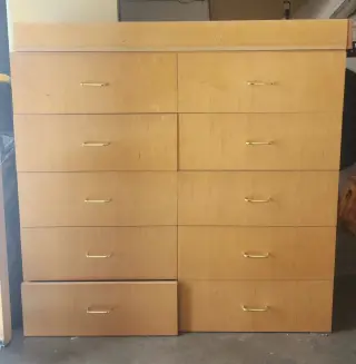 Vendo cajonera de madera de 9 cajones en muy buenas condiciones