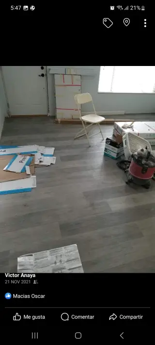 Instalación de  pisos