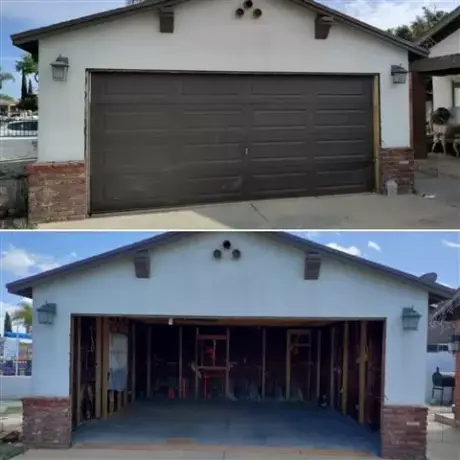 Garage Door removal or reinsta