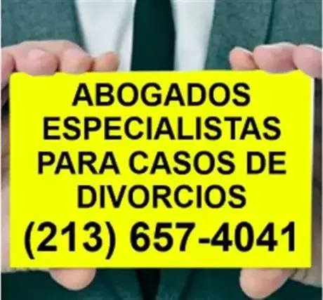 DIVORCIOS ☎ (213) 657-4041 ☎