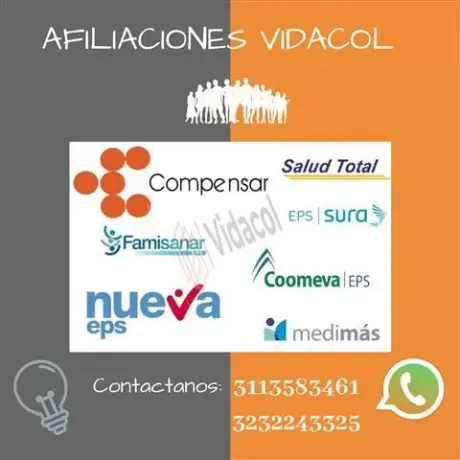Afiliaciones Vidacol