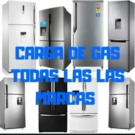 service heladeras carga gas