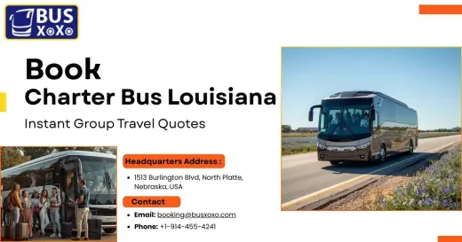 Book Charter Bus Louisiana  | Instant Group Travel Quotes