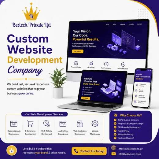custom website development company
