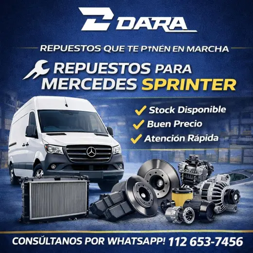 REPUESTOS PARA SPRINTER Y CAMIONES MERCEDES BENZ-SCANIA-FORD Y VW