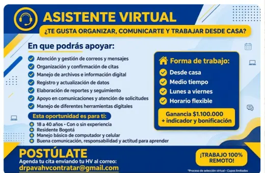 CRECIMIENTO LABORAL CON O SIN EXPERIENCIA
