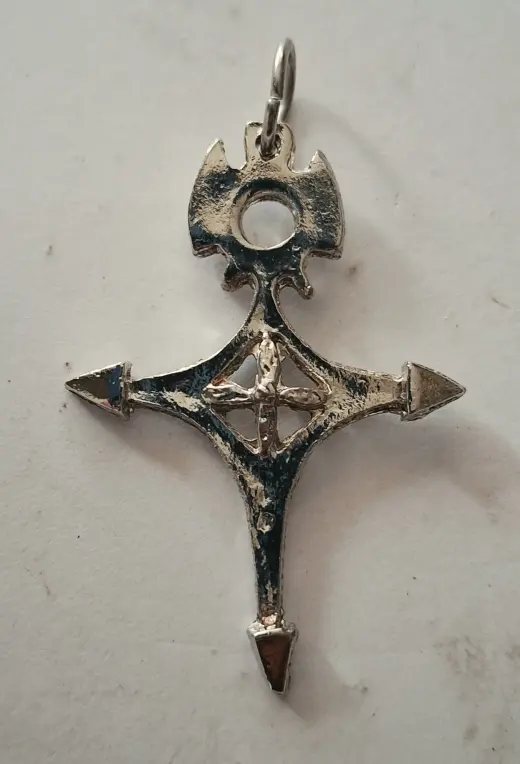 Cruz De Agadez Vintage (1988) Objeto De Culto Y Coleccion Ki