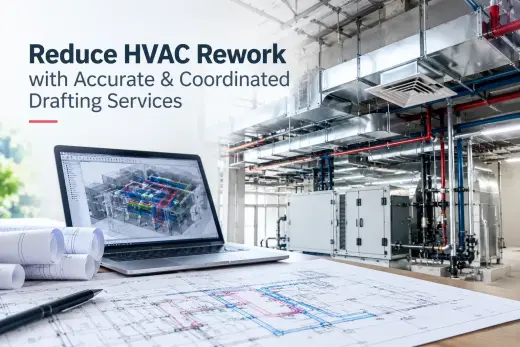 Reduce HVAC Rework with Accurate & Coordinated Drafting Services