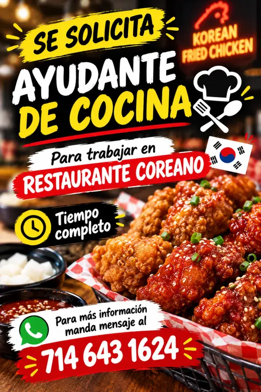OPORTUNIDAD DE EMPLEO