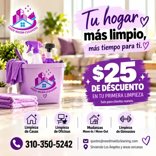 Tu tiempo vale más que pasar el día limpiando. ✨