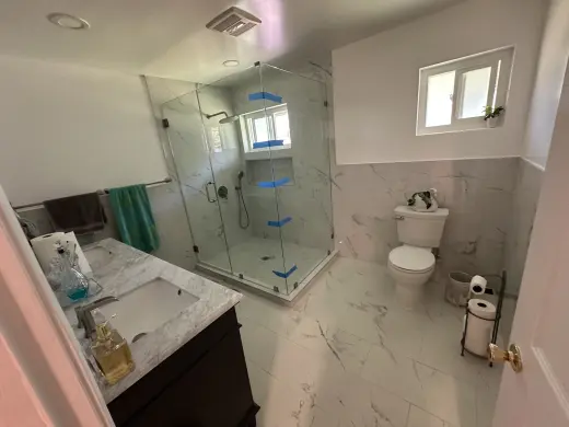 Remodeling bathroom