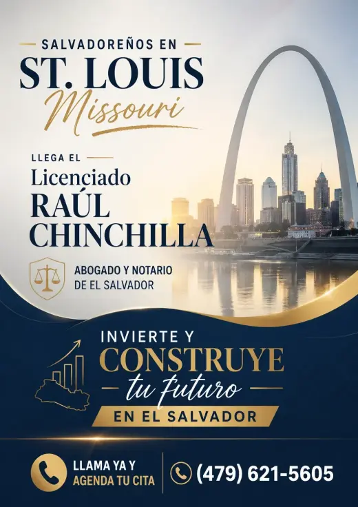 ABOGADO Y NOTARIO DE EL SALVADOR EN ST. LOUIS, MISSOURI